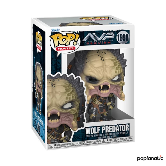 Funko POP! Movies: Predator S3 - Wolf Predator figura #1998