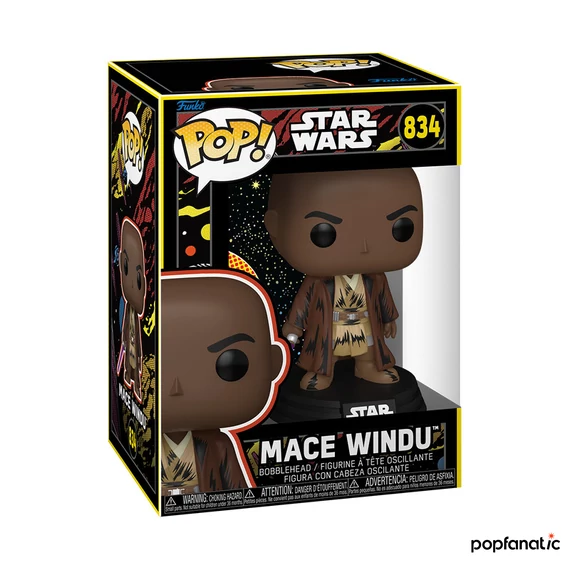 Funko POP! Movies: Star Wars - Mace Windu™ (Retro) #834