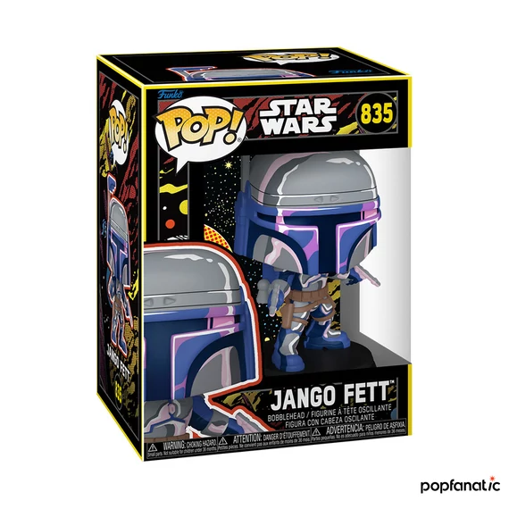 Funko POP! Movies: Star Wars - Jango Fett™ (Retro) figura #835