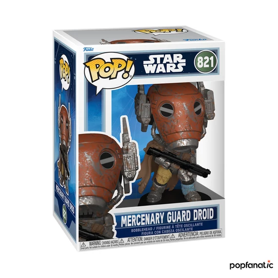 Funko POP! Ride: Star Wars - Mercenary Guard Droid #821