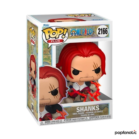 Funko POP! Plus: One Piece - Shanks figura