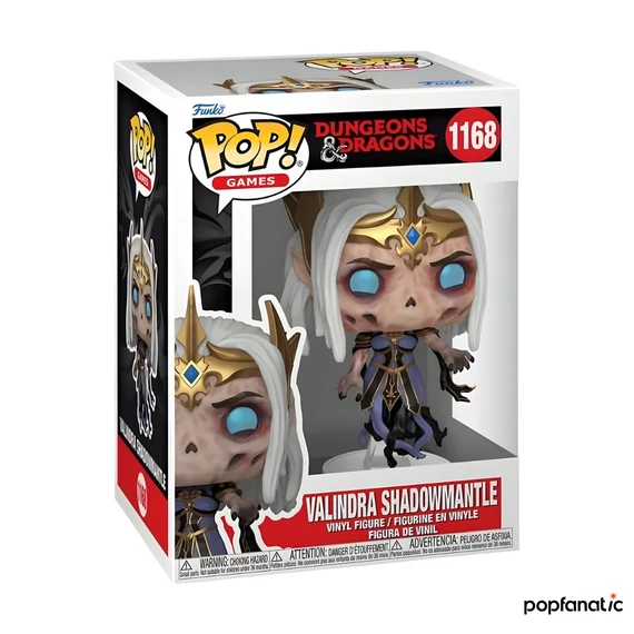 Funko POP! Games: Dungeons and Dragons - Valindra Shadowmantle figura #1168