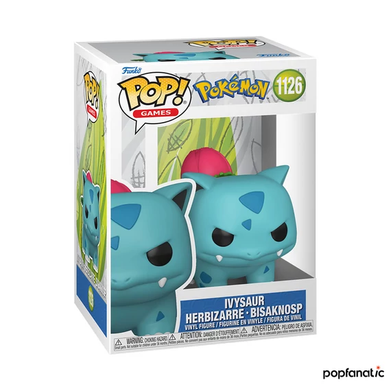 Funko POP! Games: Pokemon- Ivysaur figura