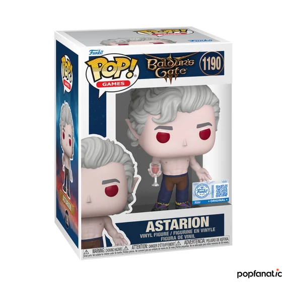 Funko POP! Games: Baldurs Gate 3 - Shirtless Astarion figura #1190