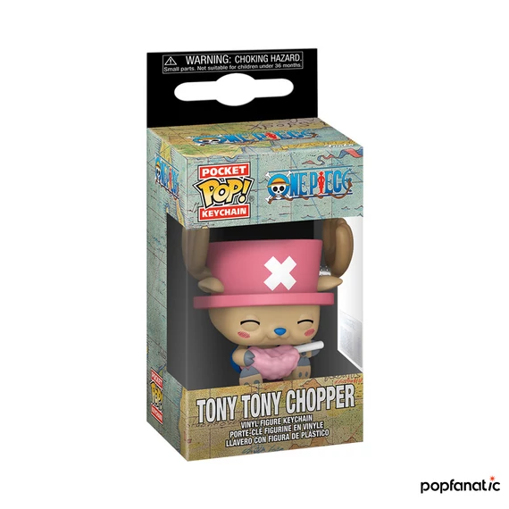 Funko Pop! ONE PIECE - Tony Tony Chopper with Cotton Candy Kulcstartó