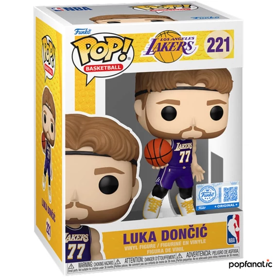 Funko POP NBA: Lakers- Luka Doncic (PRPL UNI) figura