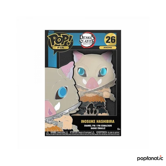 Funko POP! Pins: Demon Slayer - Inosuke Hashibara kitűző