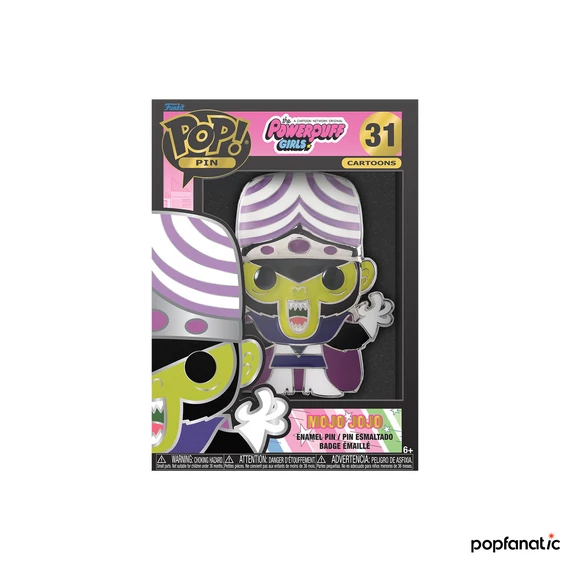 Funko POP! Cartoons: Powerpuff Girls - Mojo Jojo Enamel pin