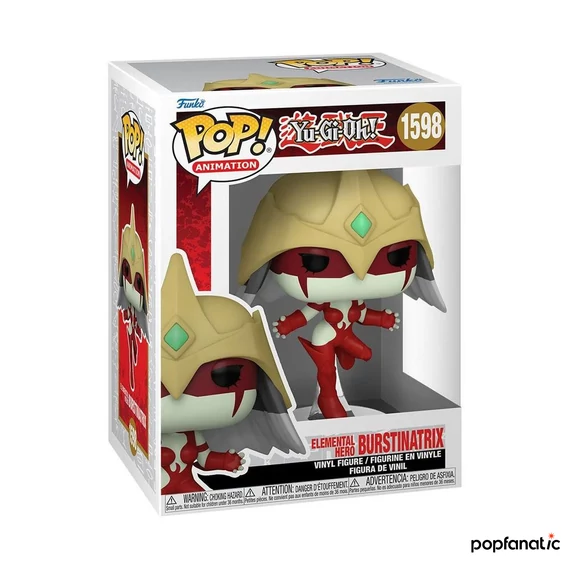 Funko POP! Animation: Yu Gi Oh! Elemental Hero - Burstinatrix figura