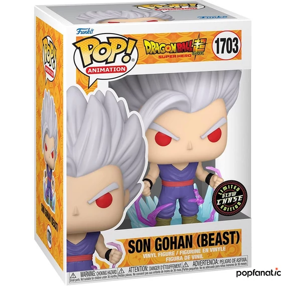 Funko POP! Animation: Dragon Ball Super - Son Gohan (Beast) figura #1704