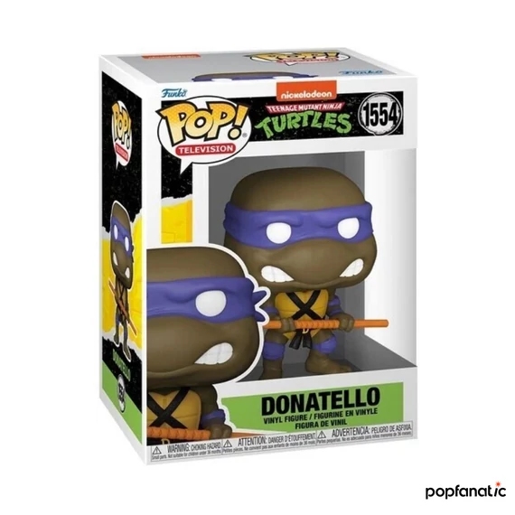 Funko POP! Television: Teenage Mutant Ninja Turtle S4 - Donatello figura