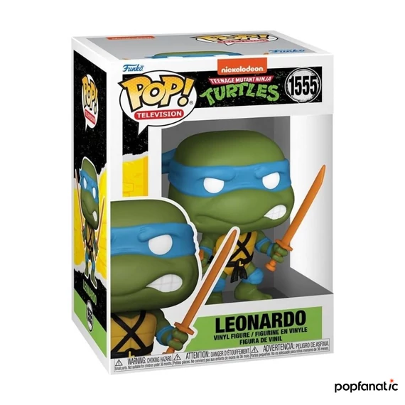 Funko POP! Television: Teenage Mutant Ninja Turtle S4 - Leonardo figura