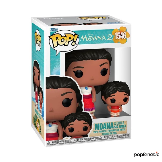 Funko POP!&amp;Buddy: Moana 2 - Moana &amp; Little Sis Simea figura