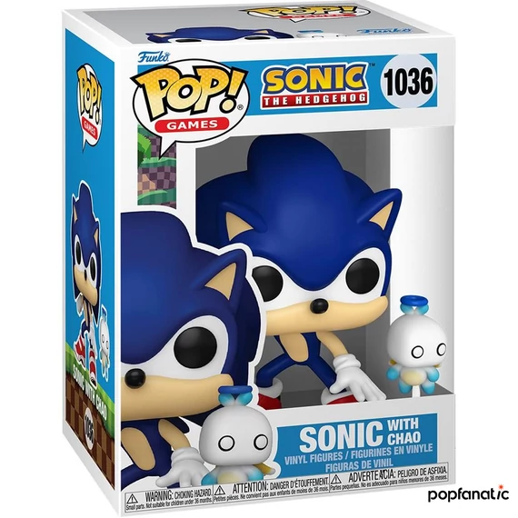 Funko POP!&amp;Buddy: Sonic - Sonic with Hero Chao figura