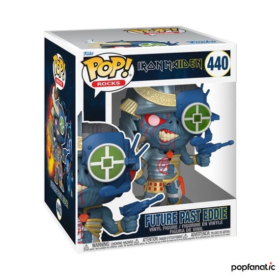 Funko POP! Super: Iron Maiden - Future Past Eddie figura