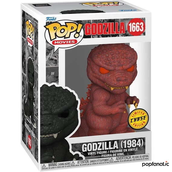Funko POP! Movies: Godzilla 70th - Godzilla 1984 chase figura