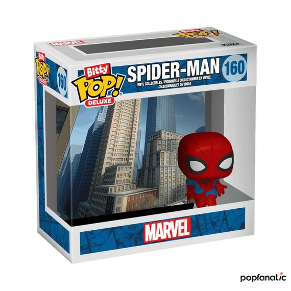 Funko Bitty POP! Deluxe: Spider Man (Cityscape) figura