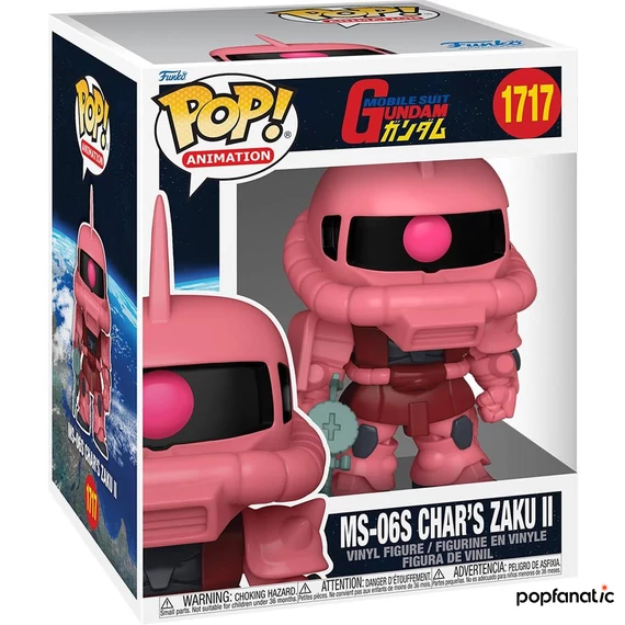 Funko POP! Super: Mobile Suit Gundam - MS-06S Char’s Zaku II figura