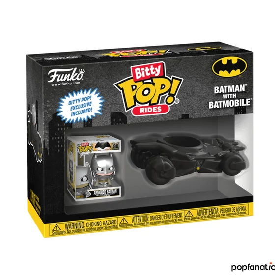 Funko Bitty POP! Rides: Batman - Armored Batman w/Batmobile figura