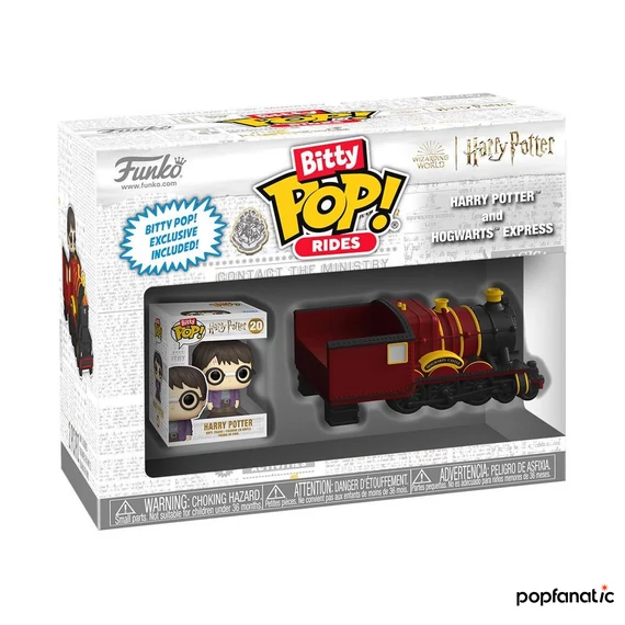 Funko Bitty POP! Rides: Harry Potter - Harry Potter w/Hogwarts Express figura