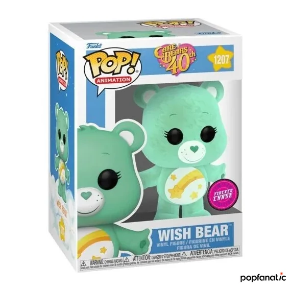 Funko POP! Animation: Care Bears 40th Anniversary - Wish Bear* #1207 figura chase