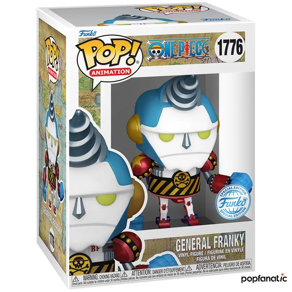 Funko POP! Animation: One Piece - General Franky w/CH(GW) figura