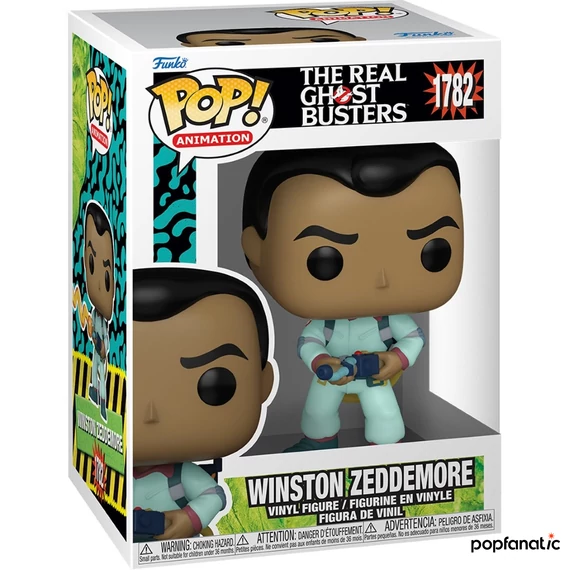 Funko POP! Animation: The Real Ghostbusters - Winston Zeddemore figura