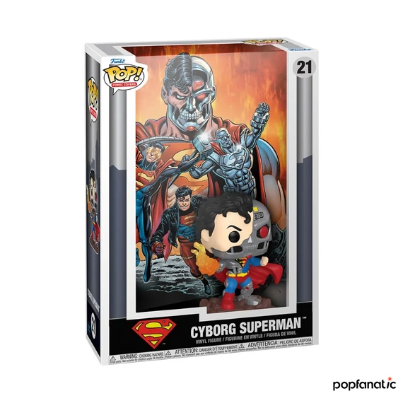 Funko POP! Comic Cover: DC - Cyborg Superman figura