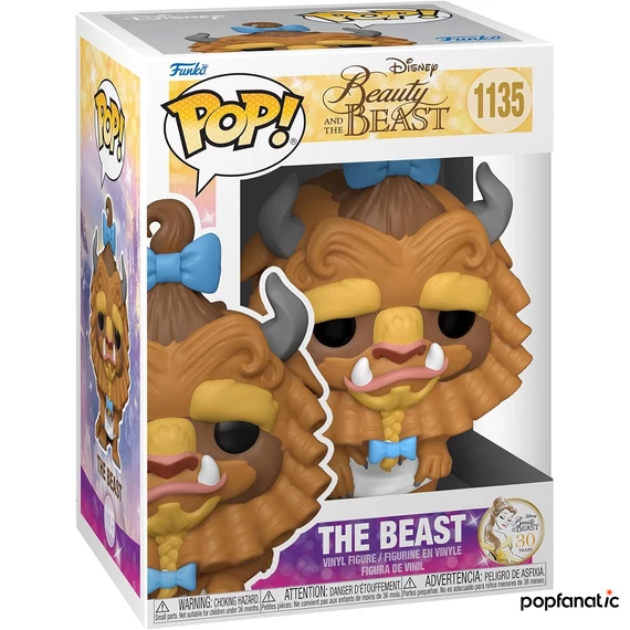 Funko POP! Disney: Beauty and the Beast - The Beast with Curls figura #1135
