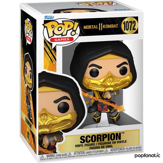 Funko POP! Games: Mortal Kombat 11 Fatality - Scorpion figura