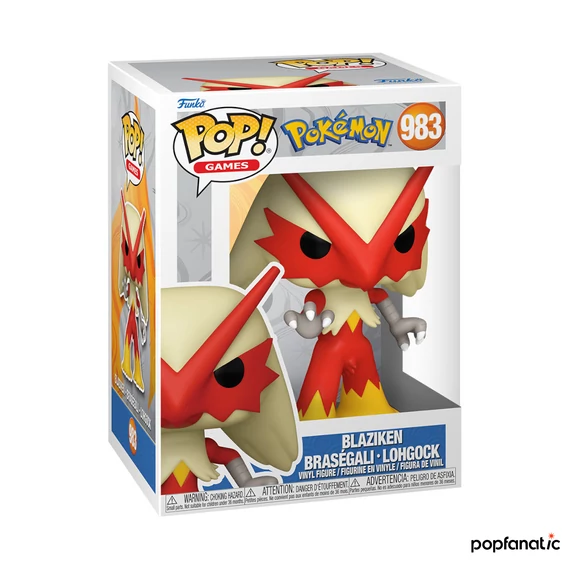 Funko POP! Games: Pokemon - Blaziken(EMEA) figura