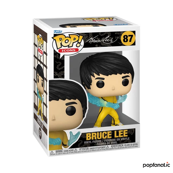 Funko POP! Icons: Bruce Lee figura