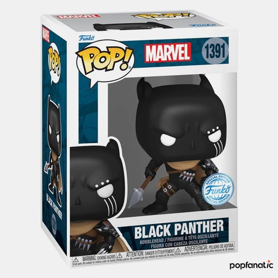 Funko POP! Marvel: Black Panther - The Black Panther(comics) figura