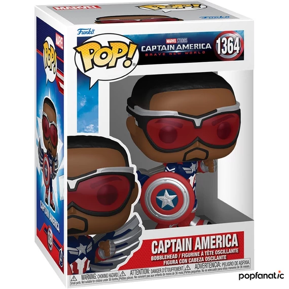 Funko POP! Marvel: Captain America Brave New World - Captain America figura