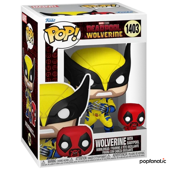 Funko POP! Marvel: Deadpool 3 S2 - Wolverine w/Babypool figura