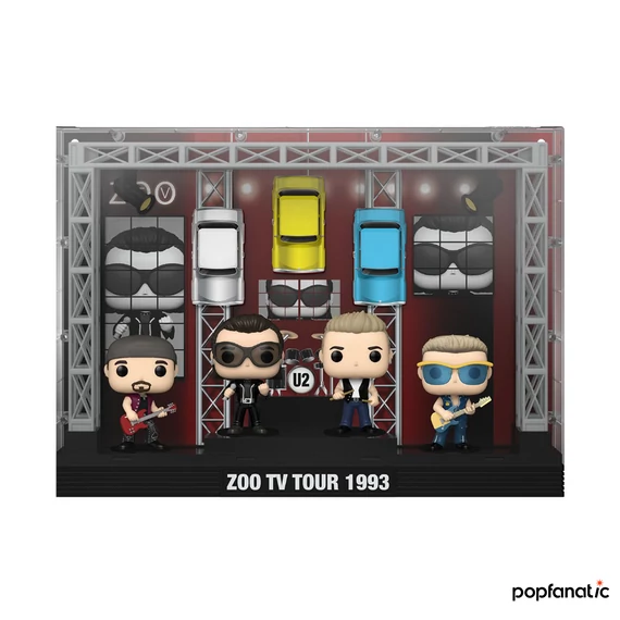 Funko POP! Moment Deluxe: U2's Zoo TV Tour (1993) figura