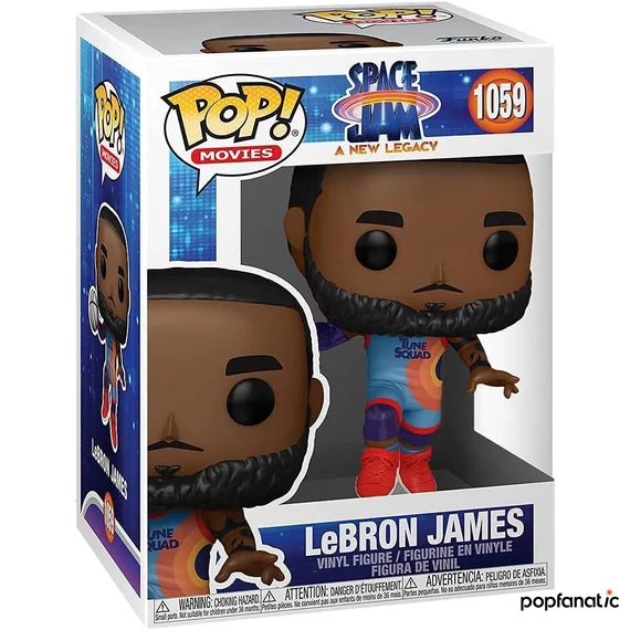 Funko POP! Movies: Space Jam 2- LeBron James figura #1059