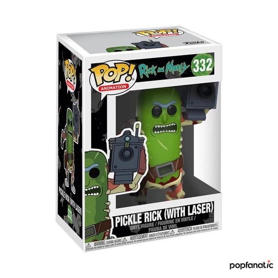 Funko POP! Rick & Morty - Pickle Rick w/ Laser figura