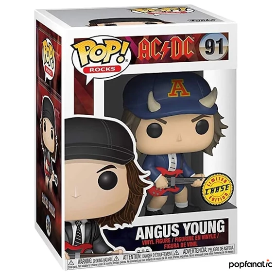 Funko POP! Rocks: AC/DC - Angus Young figura (chase)