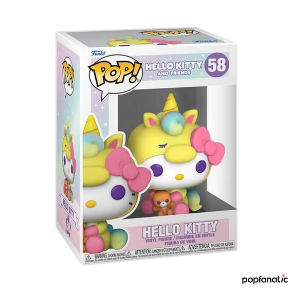 Funko POP! Sanrio: Hello Kitty - Unicorn Hello Kitty(DGLT) figura