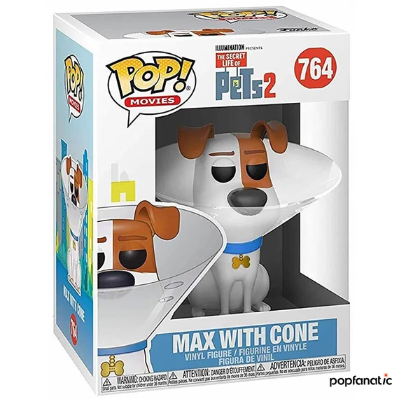 Funko POP! Secret Life of Pets 2 - Max in Cone figura