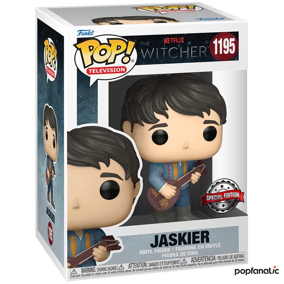 Funko POP! TV: The Witcher - Jaskier (green outfit) figura #1195