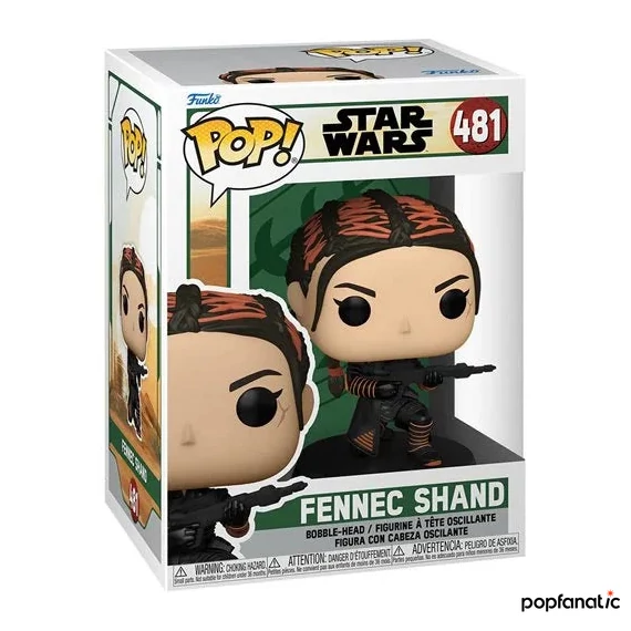 Funko POP! Star Wars: Book of Boba Fett - Fennec Shand figura #481