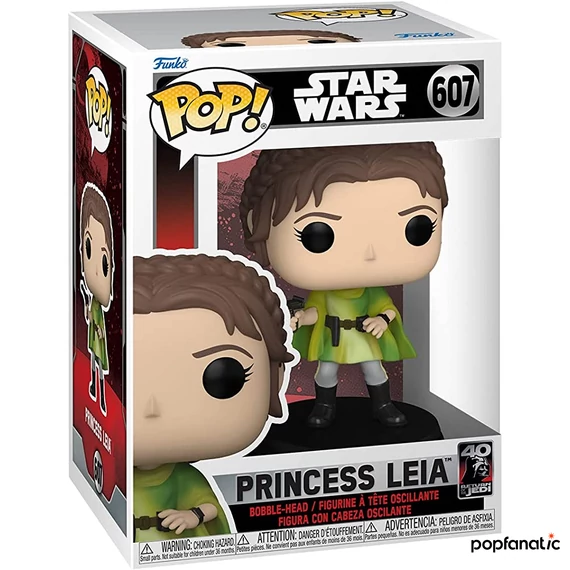 Funko POP! Star Wars: Return of the Jedi 40th - Leia (BH) figura #607