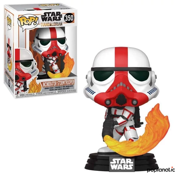 Funko POP! Star Wars: The Mandalorian - Incinerator Stormtrooper figura #350