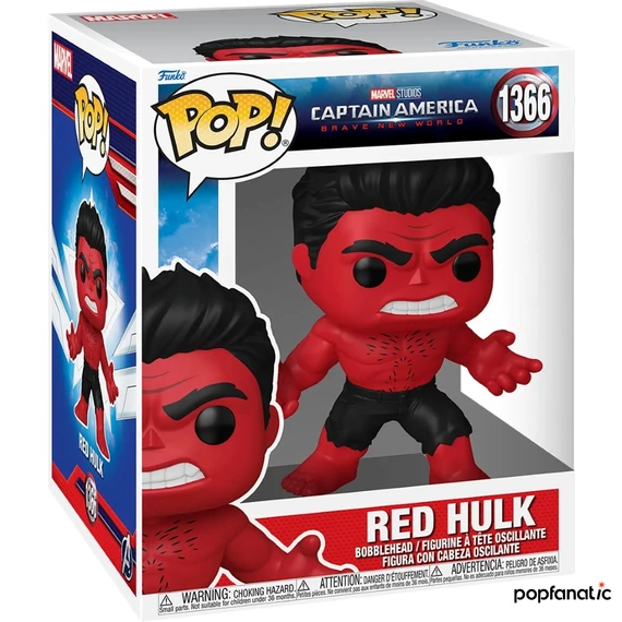 Funko POP! Super: Captain America Brave New World - Red Hulk figura