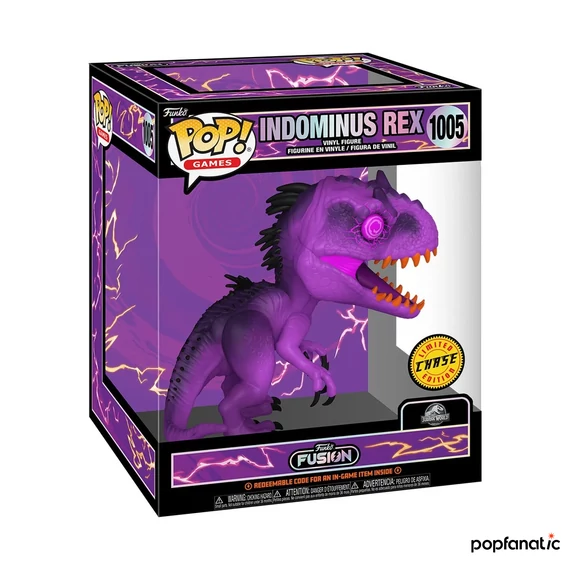 Funko POP! Super: Funko Fusion - Indominus Rex figura chase