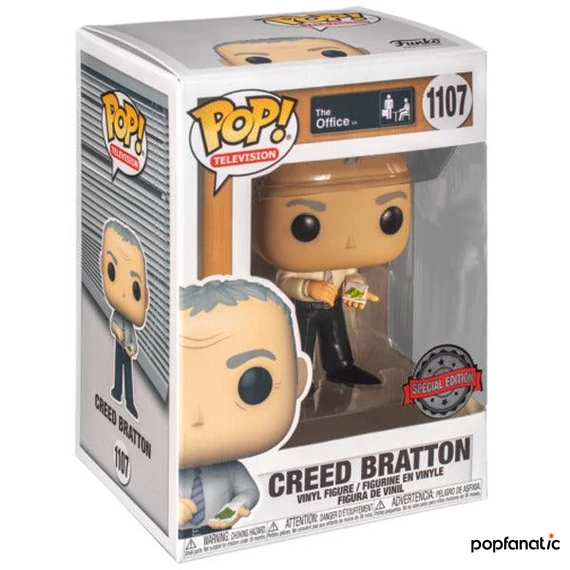 Funko POP! The Office - Creed w/Mung Beans figura