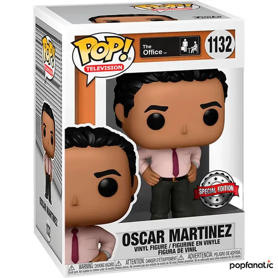 Funko POP! The Office - Oscar Martinez figura