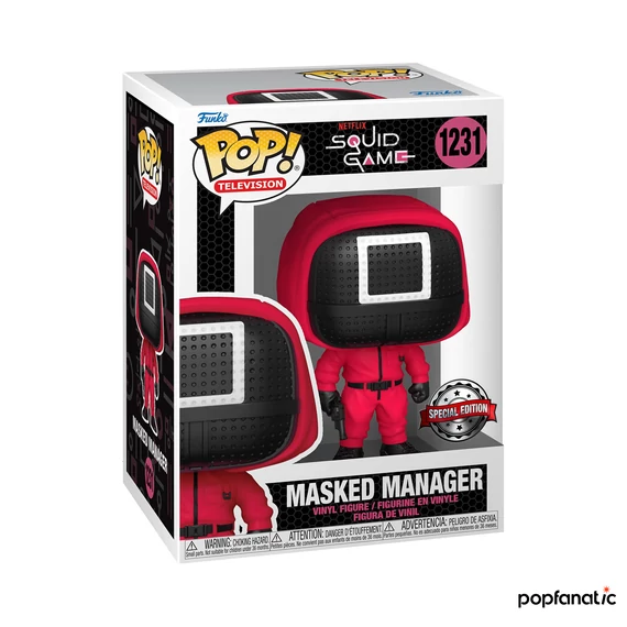 Funko POP! TV: Squid Game - Square: Masked Manager figura #1231